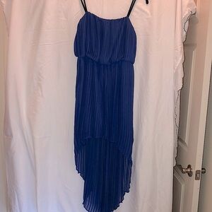 BCBG strapless high-low formal dress